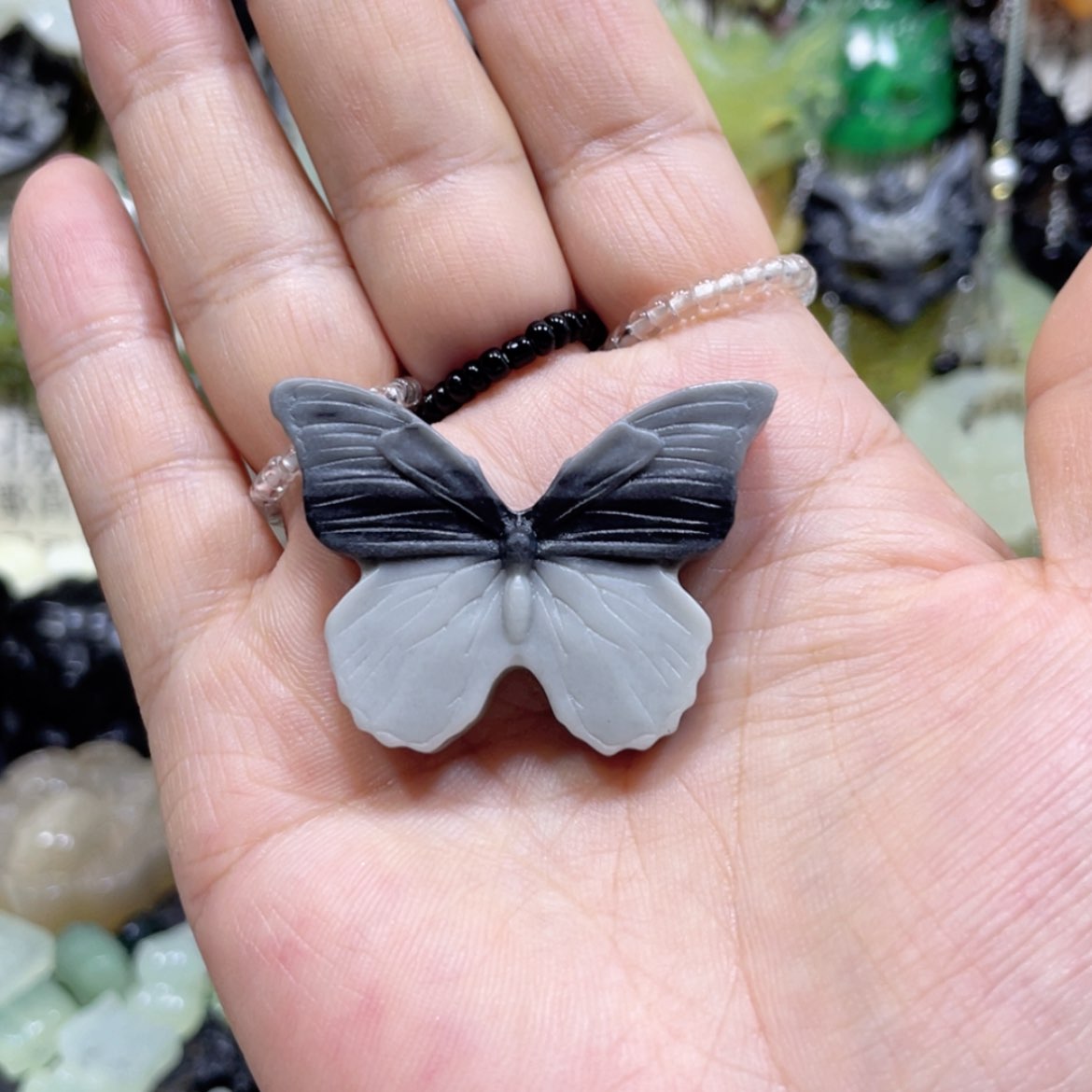 【闪购商品】岫玉未镶嵌颈饰86吊坠