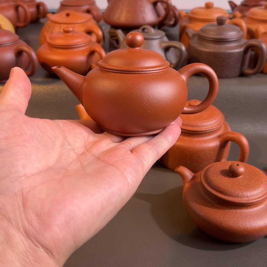 茶壶紫砂微瑕半手工制作水平