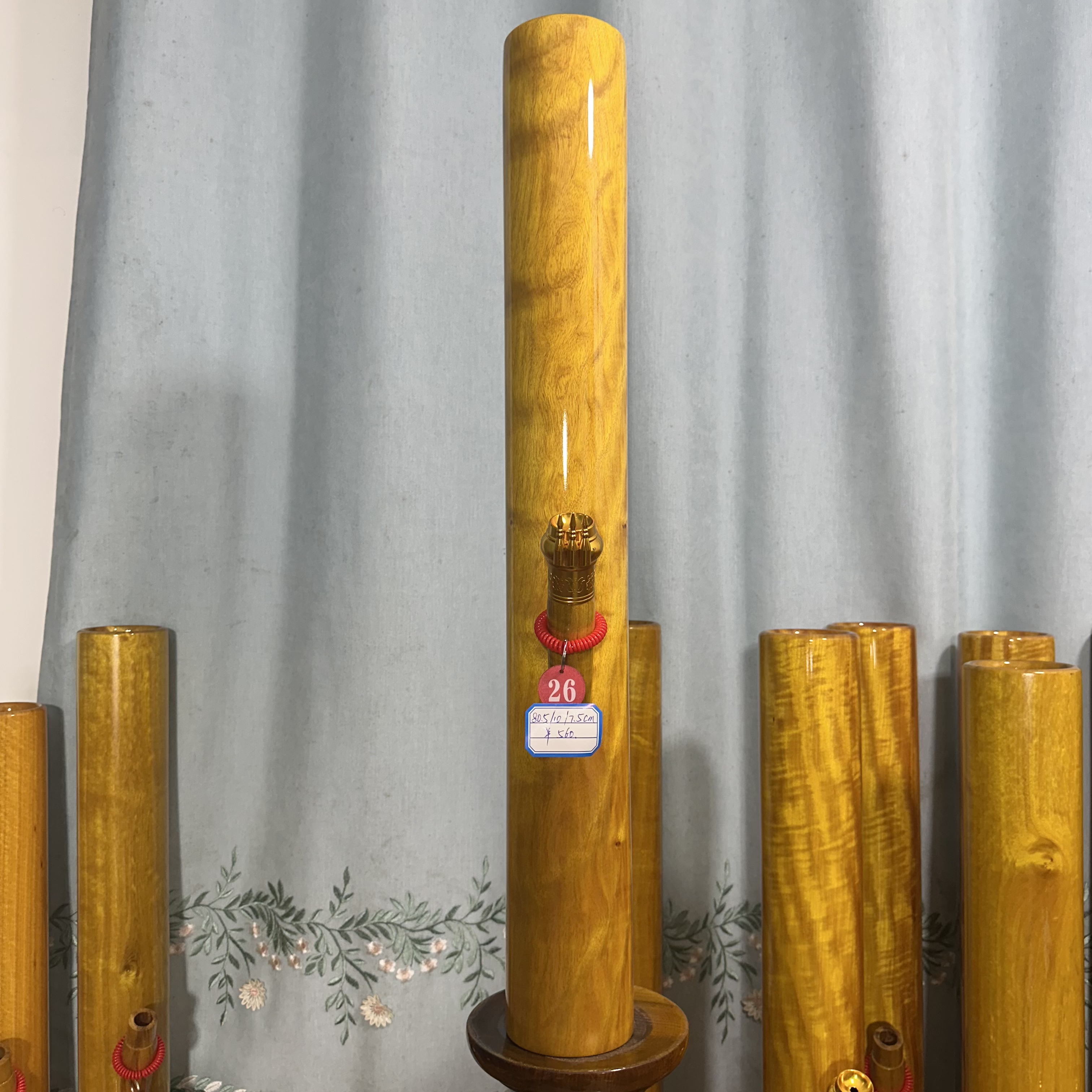 26号红金樟木水咽筒