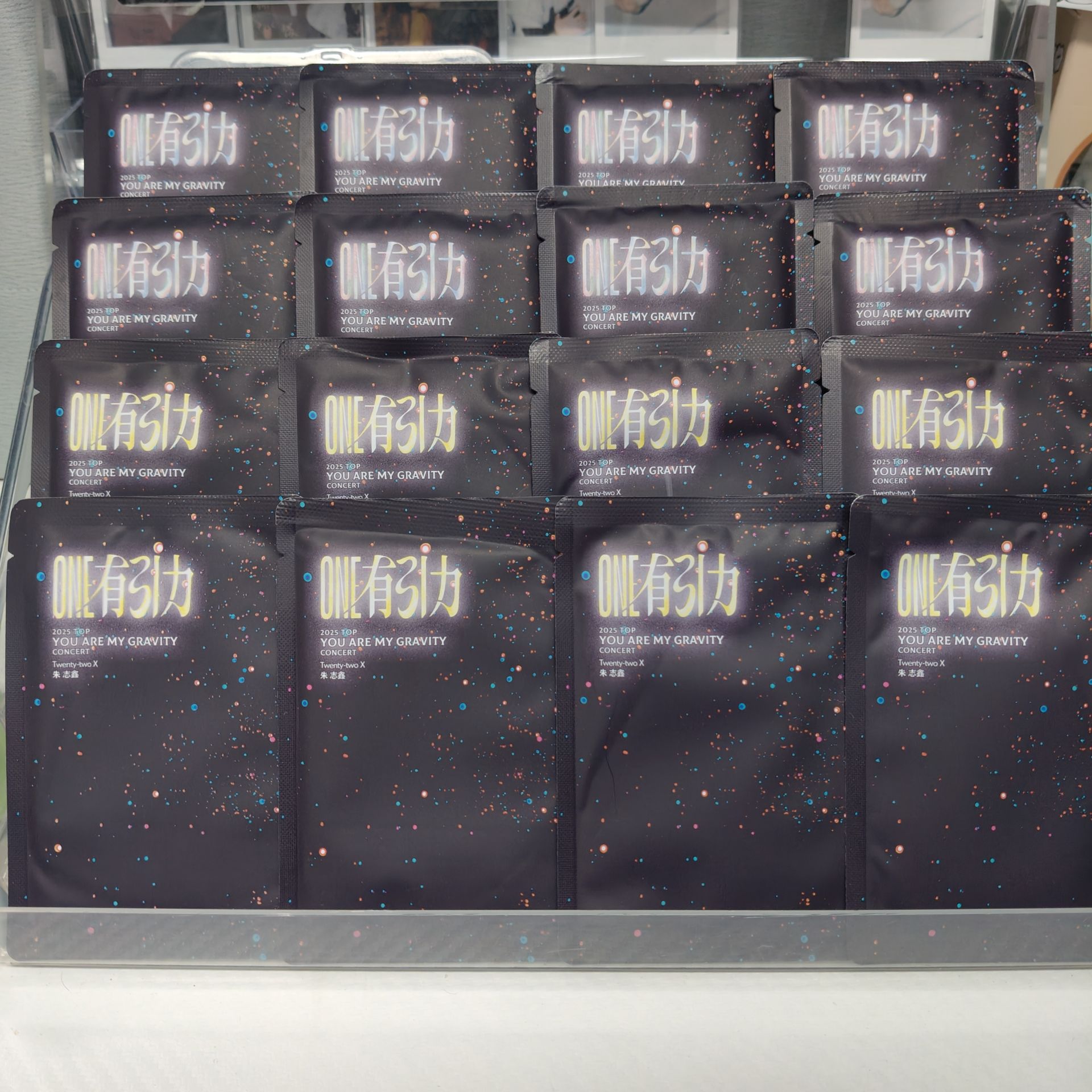 TOP万有引力一周年演唱会 团款单人款小卡