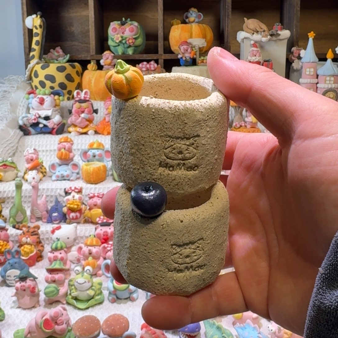 厂家直销手工花盆摆件