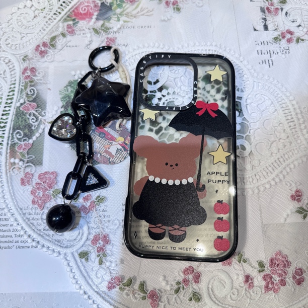 宁宁手机壳泡菜国手机链一套16pro