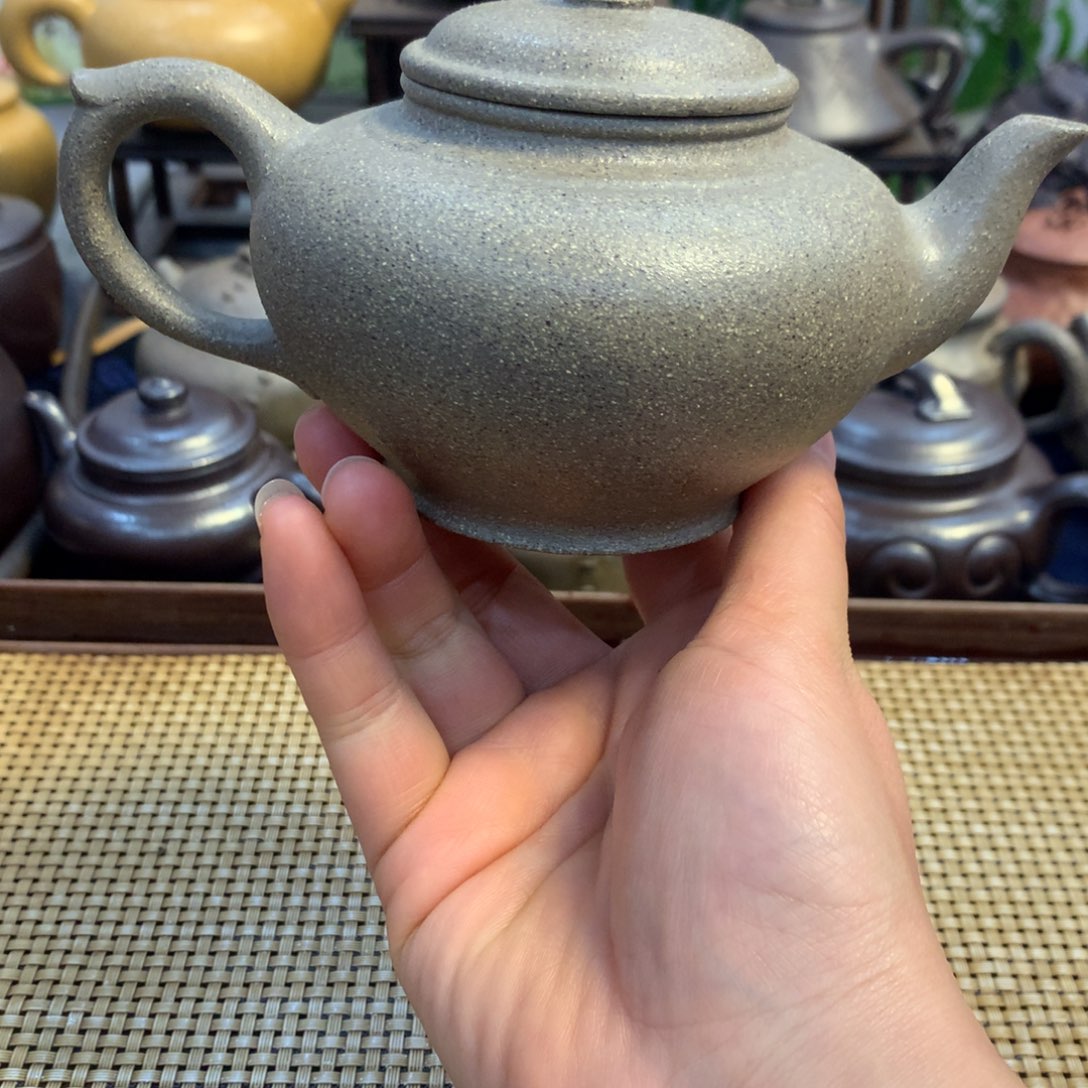 紫砂茶壶宜兴原矿段泥250cc