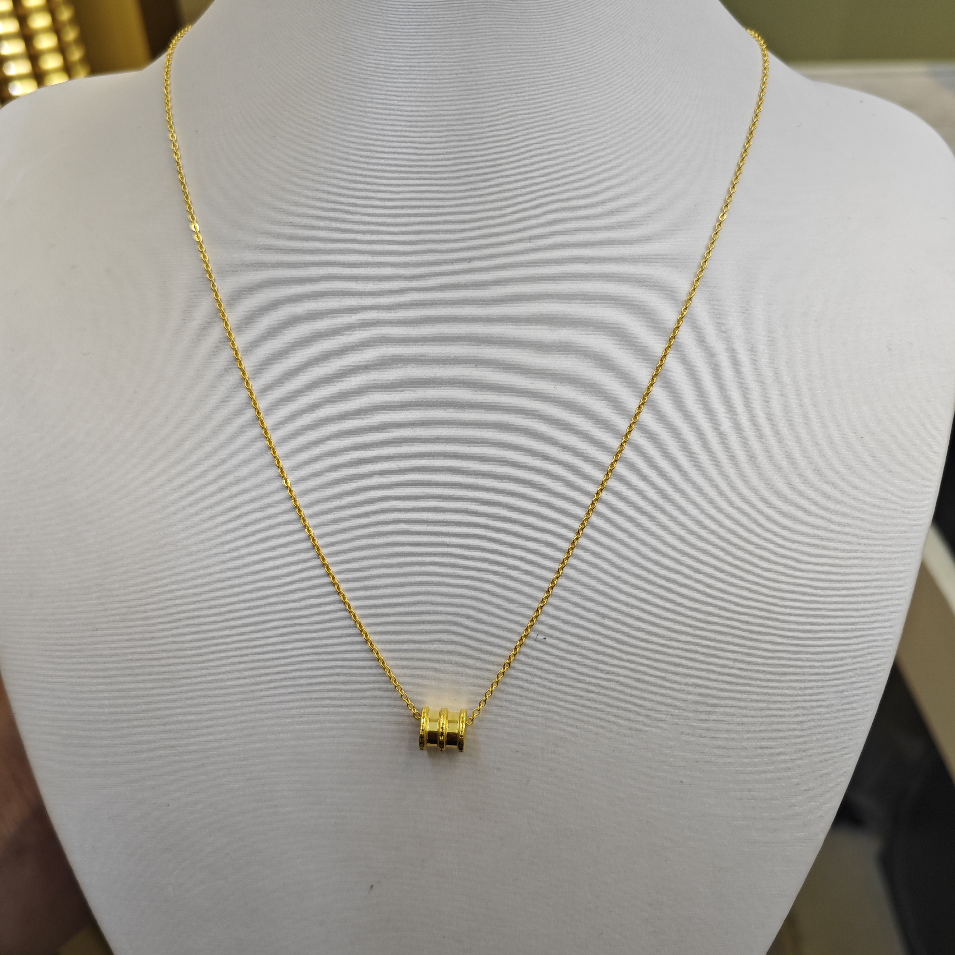 香港黄金足金时尚百搭套链