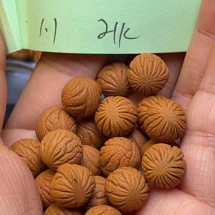 手串文玩核桃秦岭龙纹桃核11尺寸