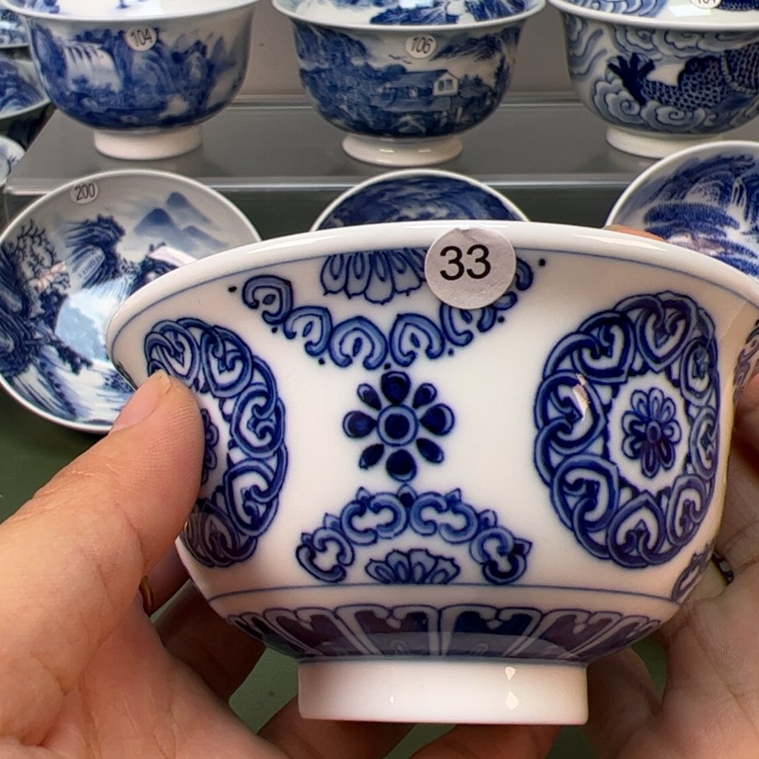 杯木木景德镇纯手绘茶具33