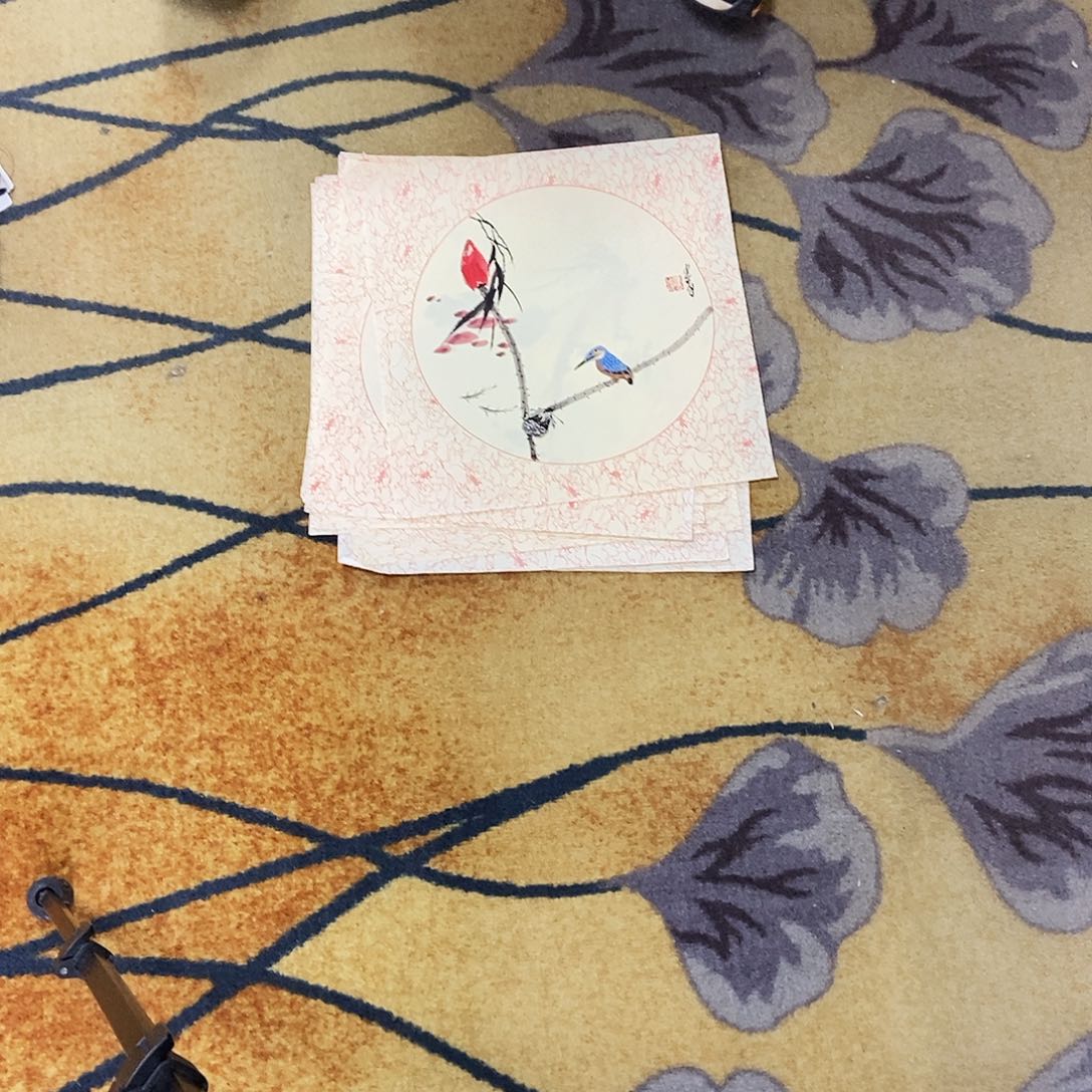 国画踏****下手绘作品欣赏？平价