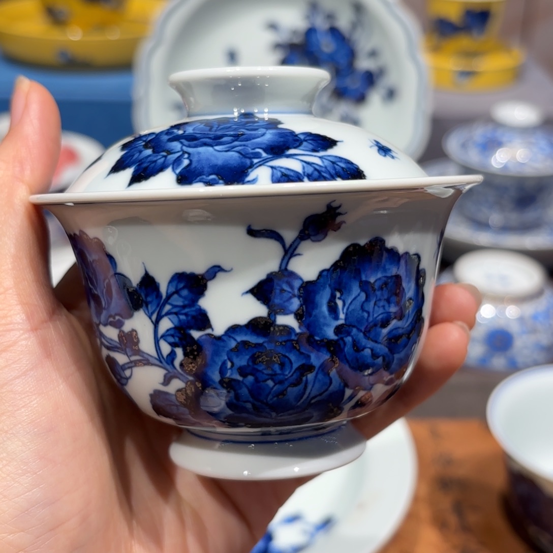 手工手绘陶瓷茶具