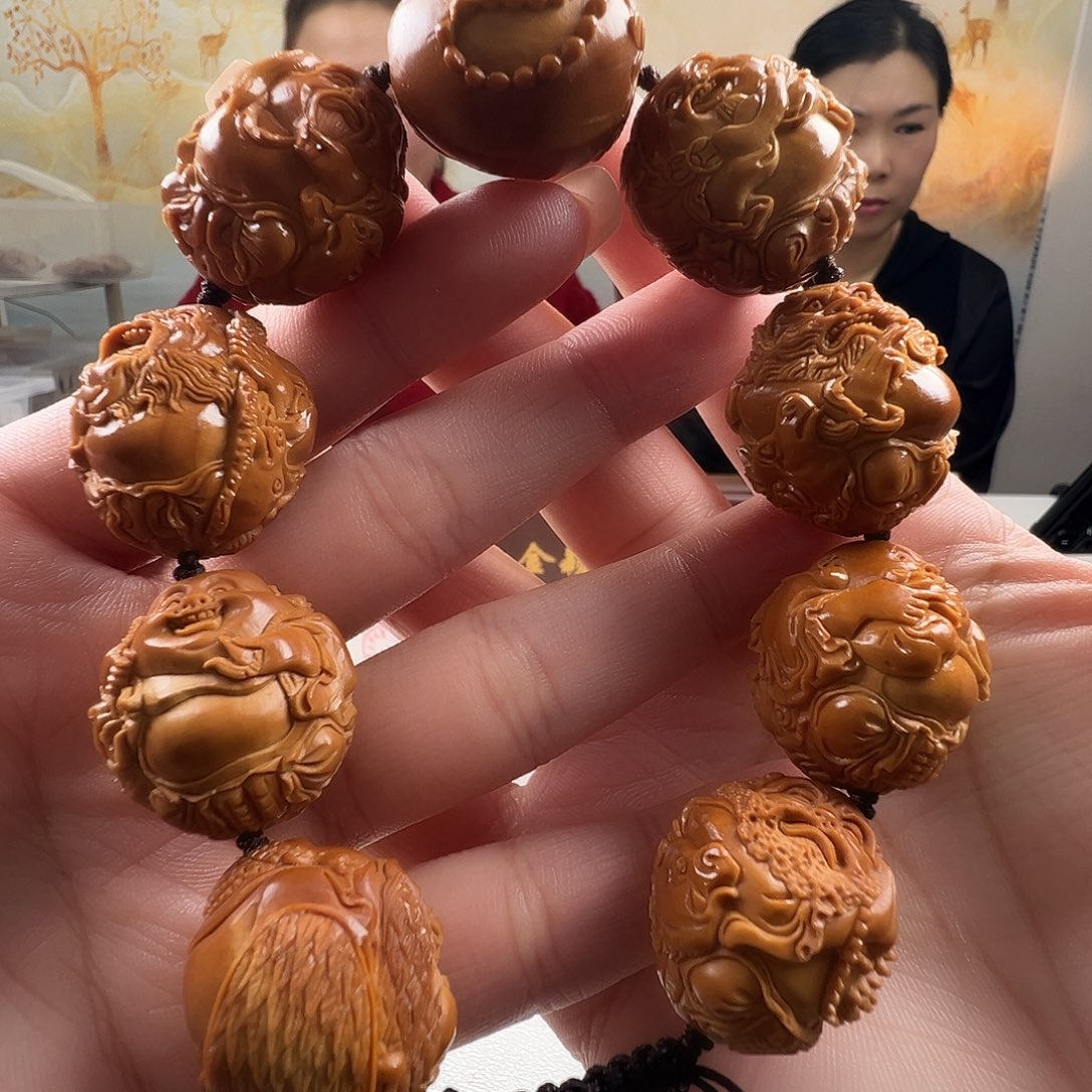 于***茶橄榄核吊坠橄榄核