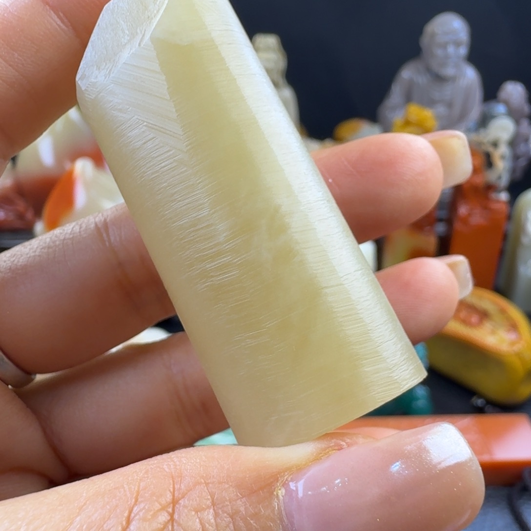 ****哥印石寿山石精品小椭圆