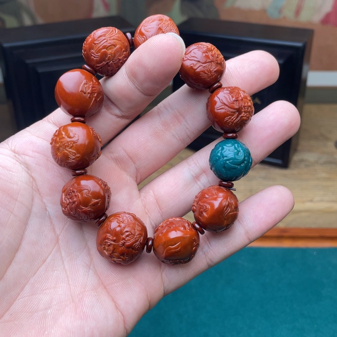 橄榄核吊坠十八罗汉2.1表弟回血六