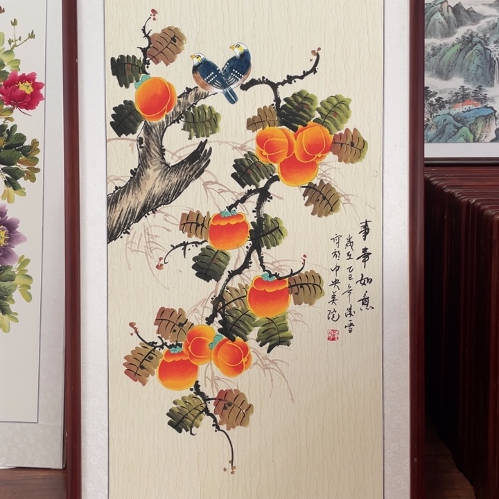 国画带框尺寸63*63厘米