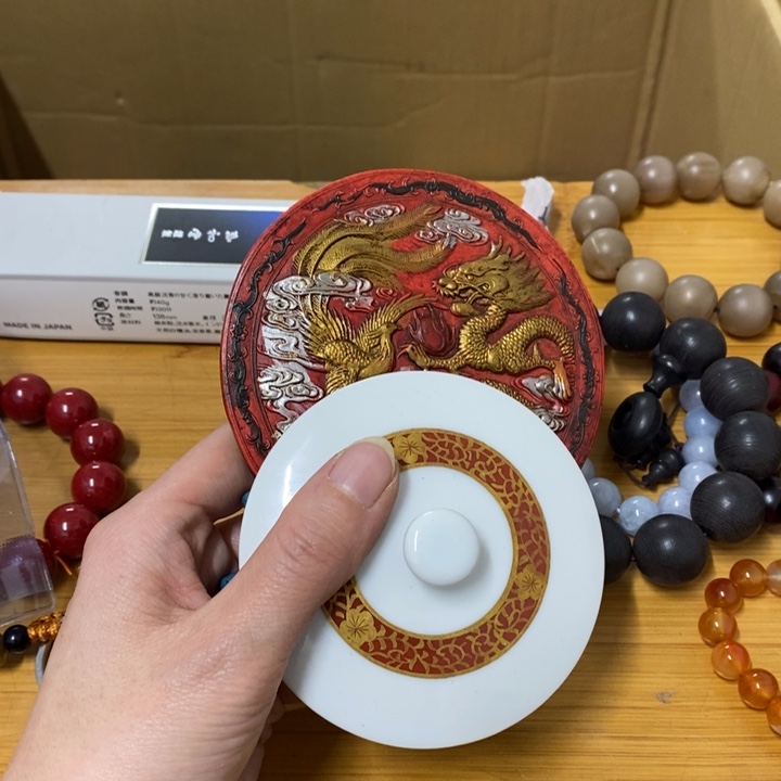 瓷片哈哈中古工艺品一件