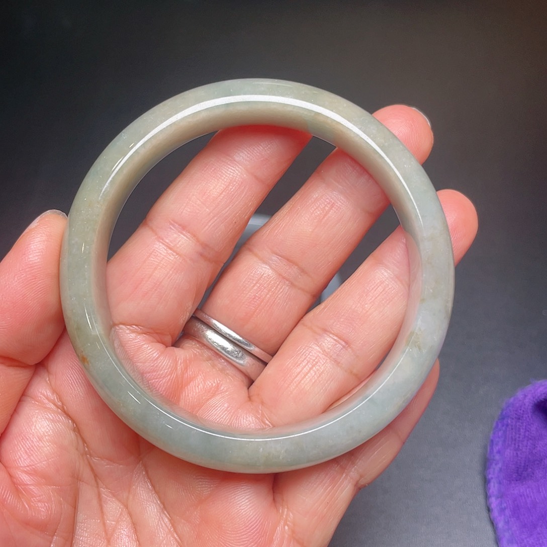 翡翠未镶嵌手镯糯种翡翠手镯