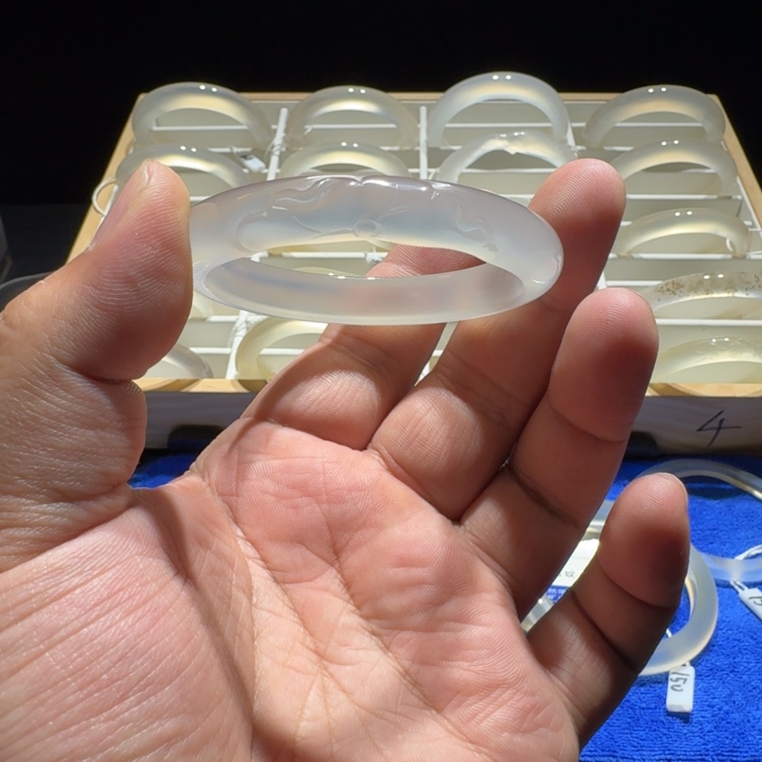 玛瑙/玉髓合金手镯