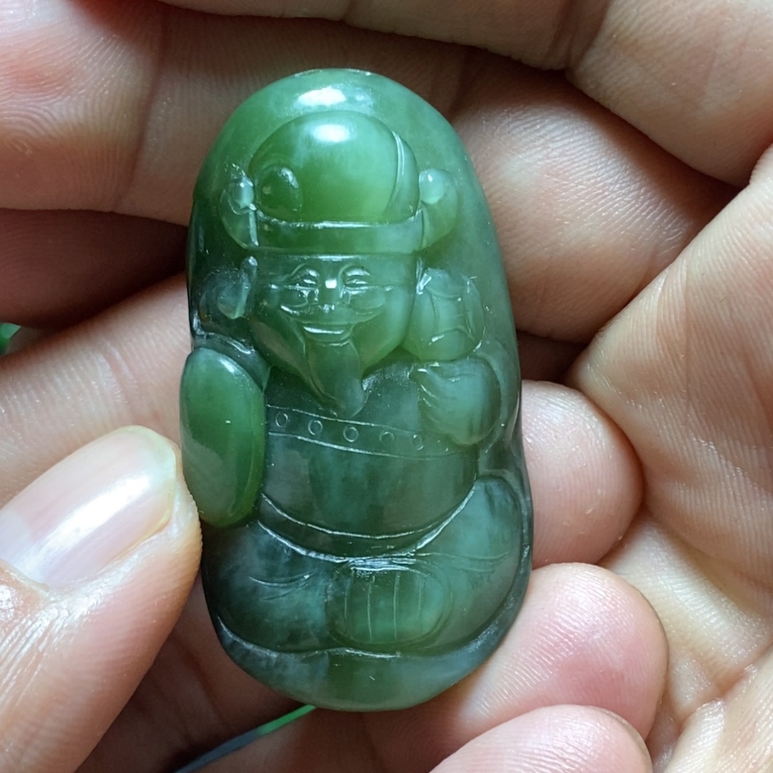 和田玉（碧玉）未镶嵌挂件