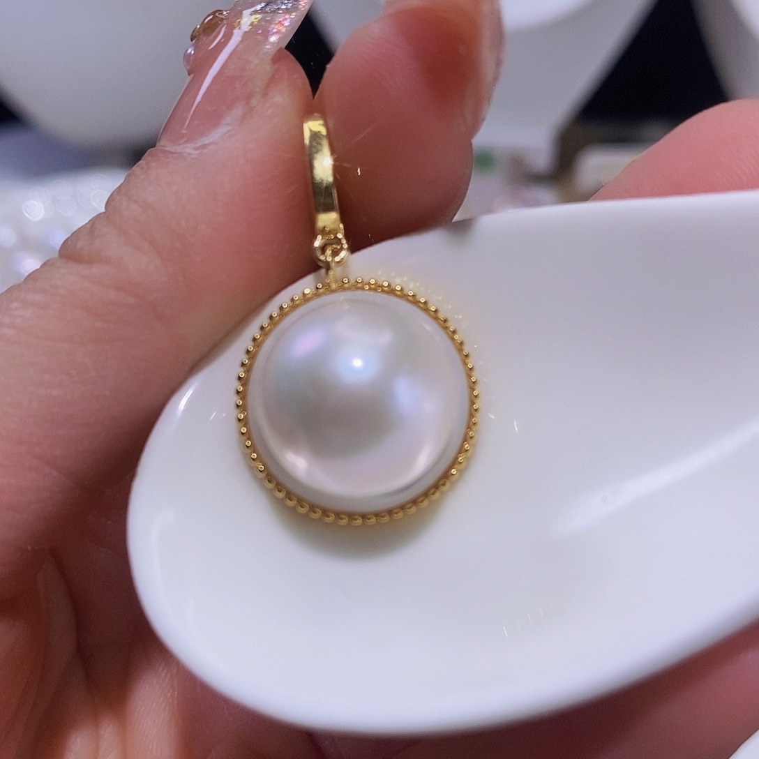 淡水珍珠颈饰合金