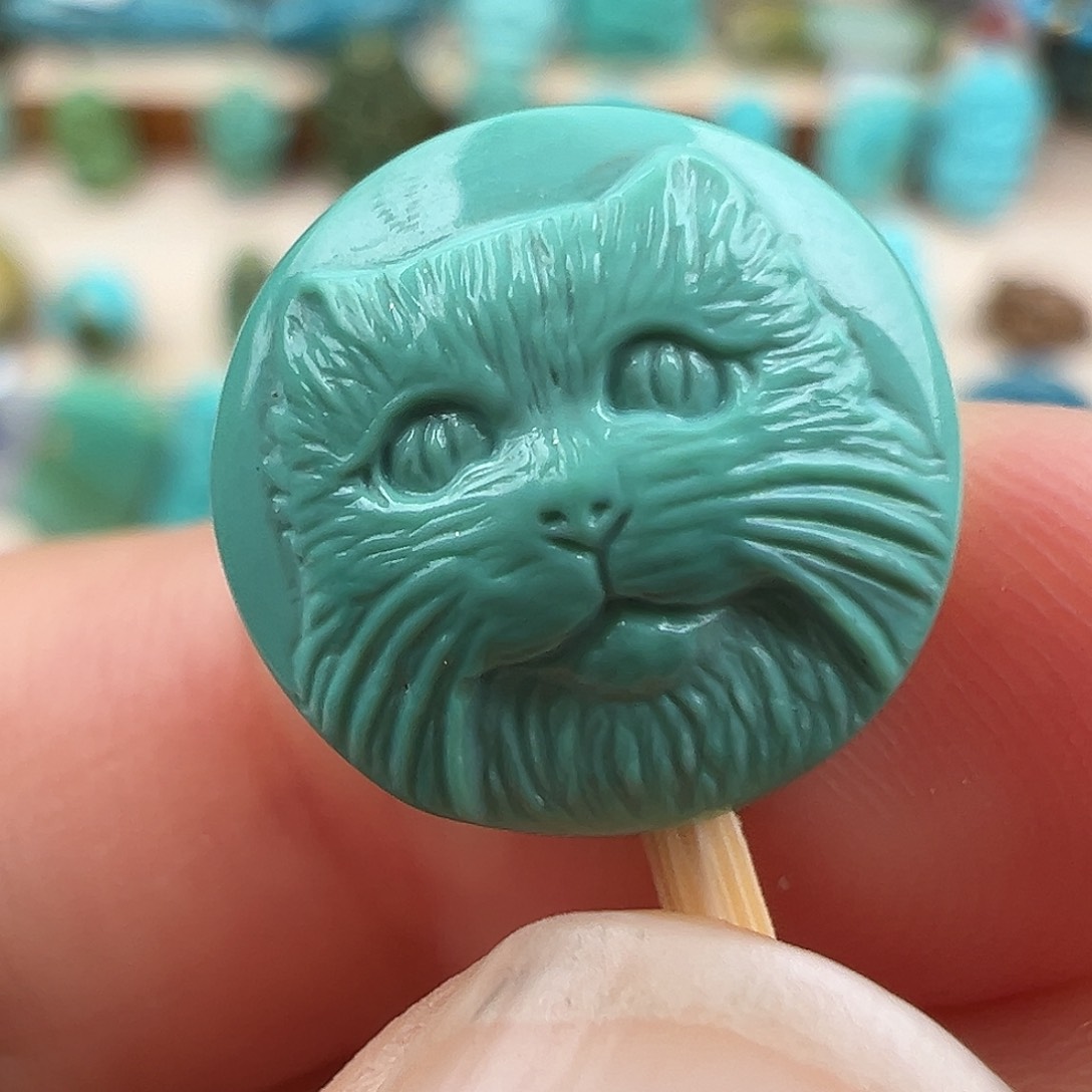 绿松石配饰未镶嵌