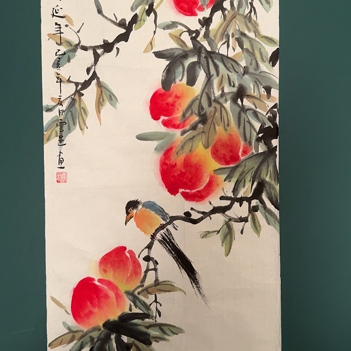 国画云老师作品画作