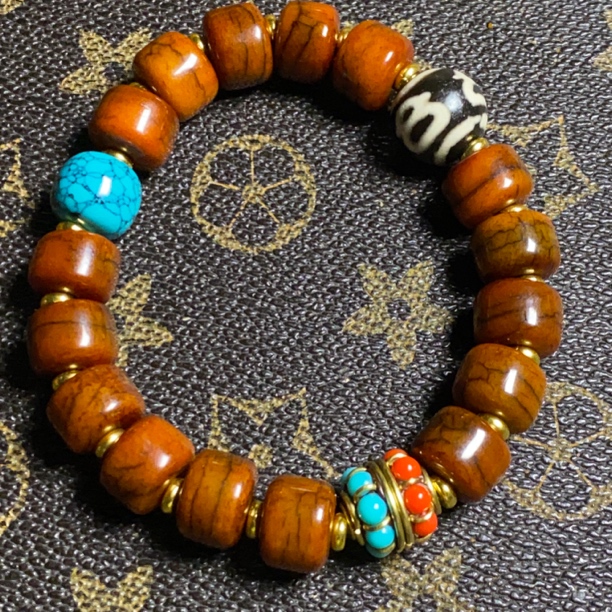 藏区手串可以牛骨