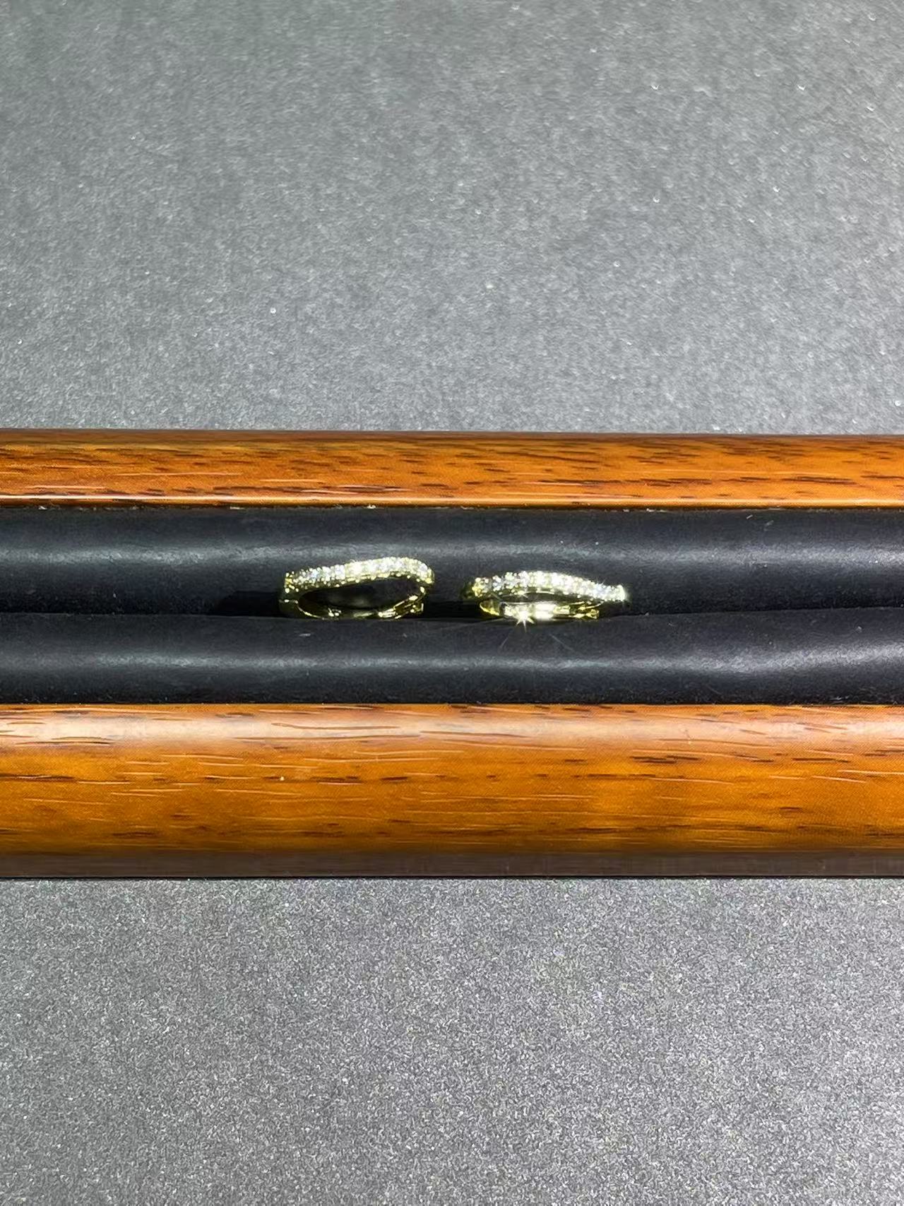 a5906黄托微镶耳钉多样发