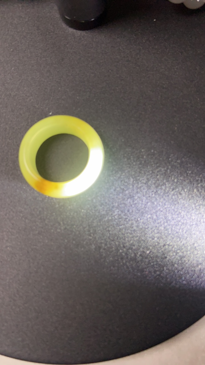 和田玉红糖戒指油润细腻