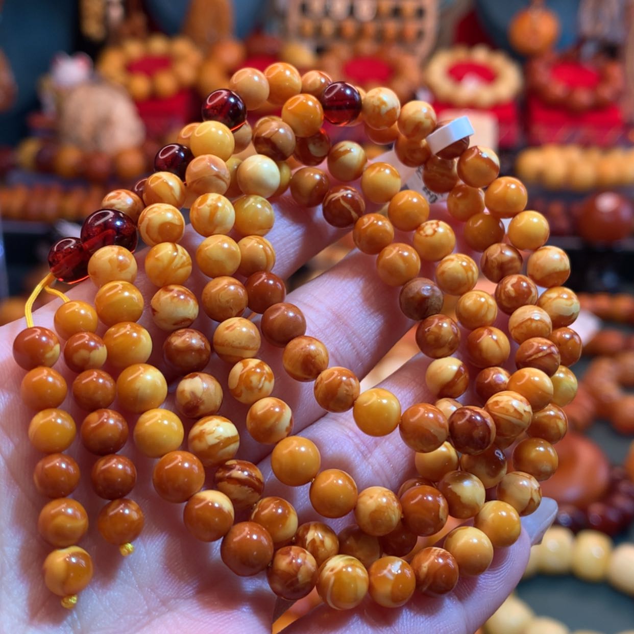 【闪购商品】蜜蜡手链未镶嵌蜜蜡手链