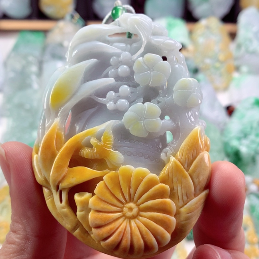 【闪购商品】翡翠吊坠(不含链)未镶嵌