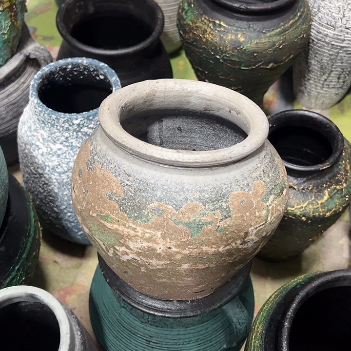 做旧盆默认打孔高15口13