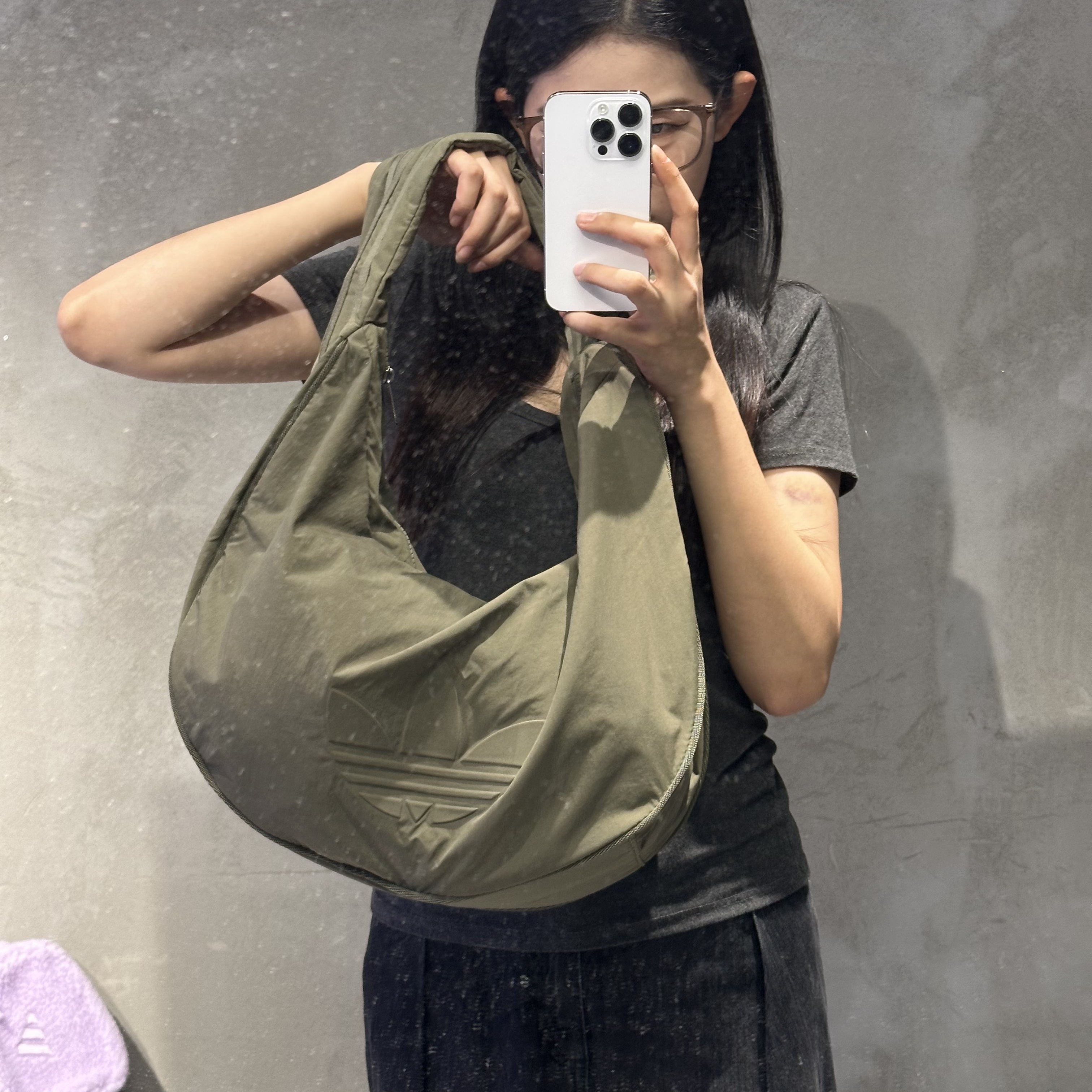 【滔搏官方】adidas阿迪达斯中性CB SHOULDERBAG百搭单肩包KE9857