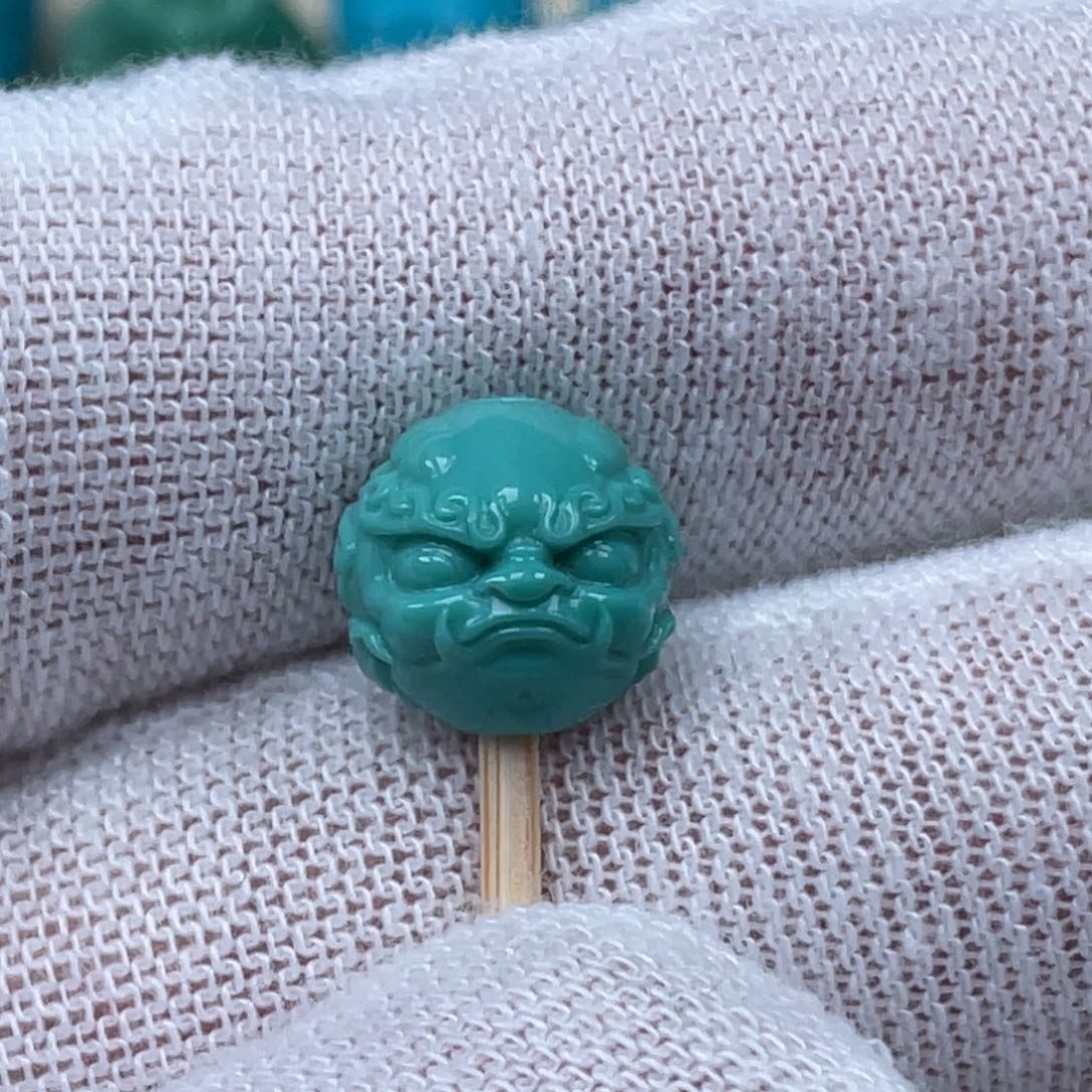 绿松石挂件未镶嵌10mm