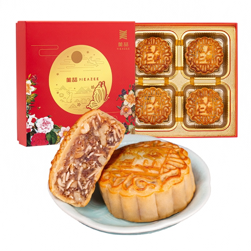 广式五仁月饼礼盒600g/盒