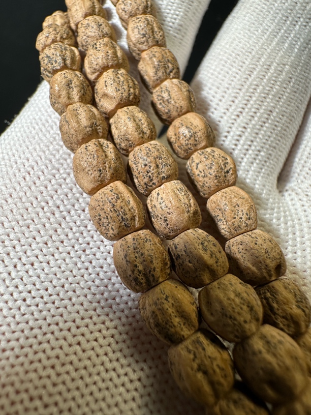 热振柏香籽高桩直筒顺108颗手串