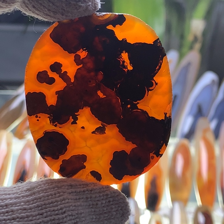 未镶嵌玛瑙/玉髓珠宝半成品126