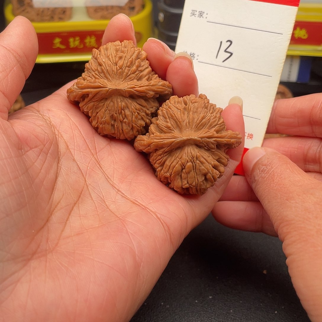 文玩核桃吊坠四座楼44