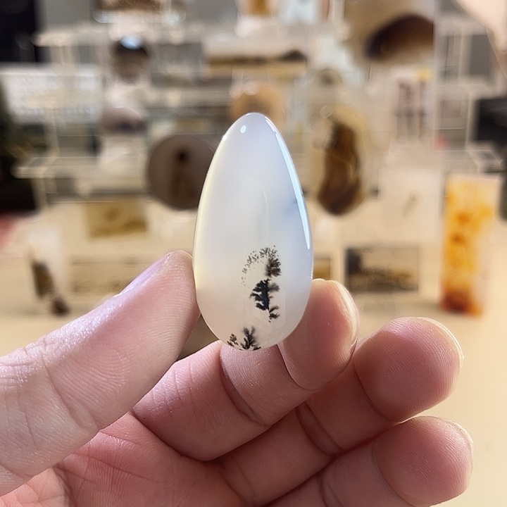 玛瑙/玉髓未镶嵌吊坠(不含链)