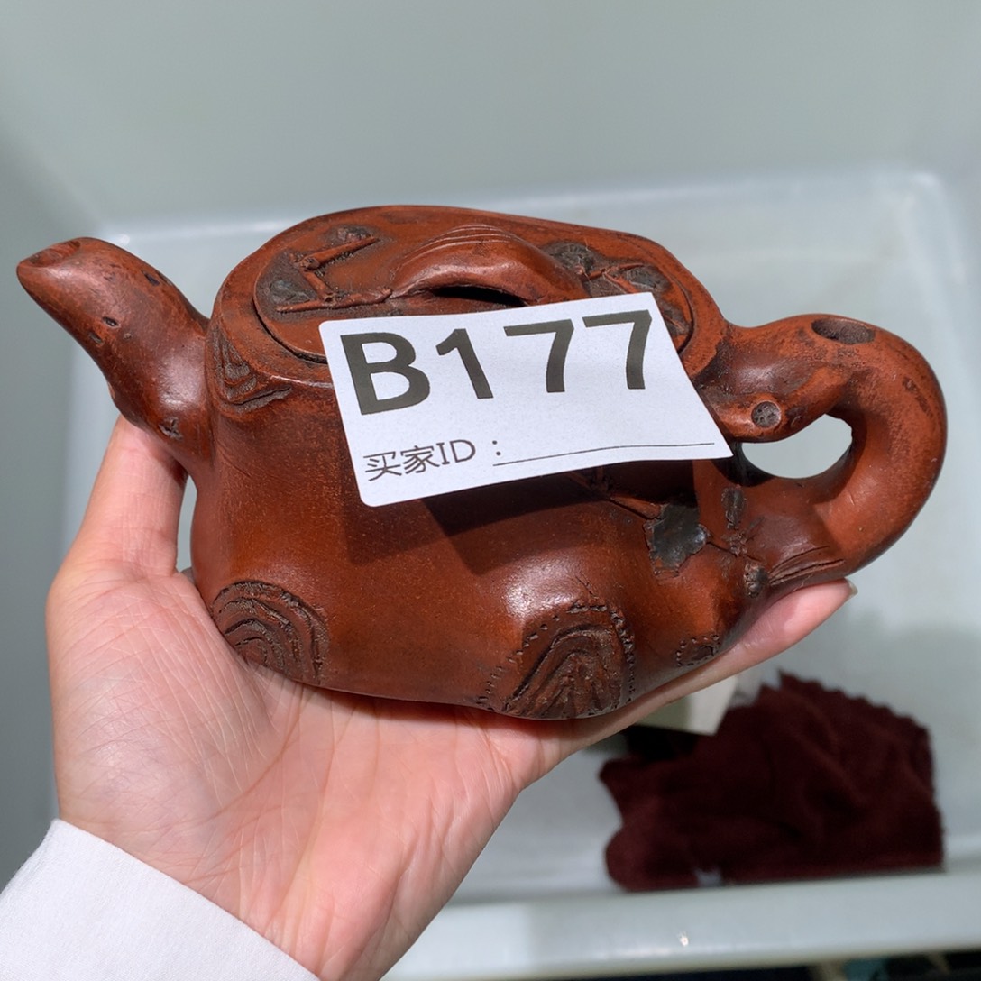 茶壶粗砂紫砂茶壶177