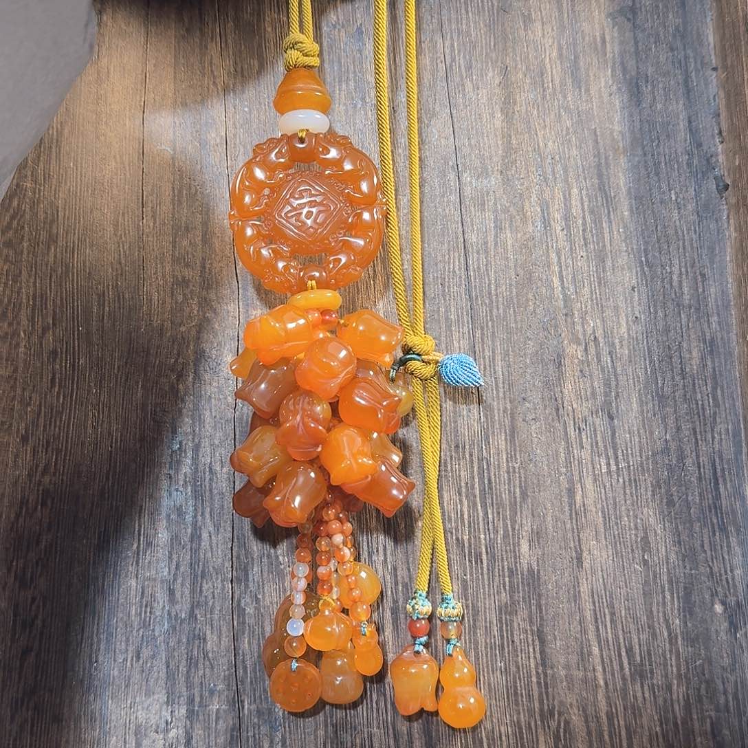 玛瑙/玉髓挂件未镶嵌