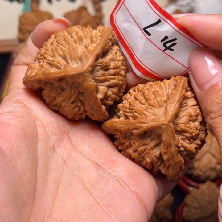 文玩核桃吊坠48全品粗筋官帽奔14
