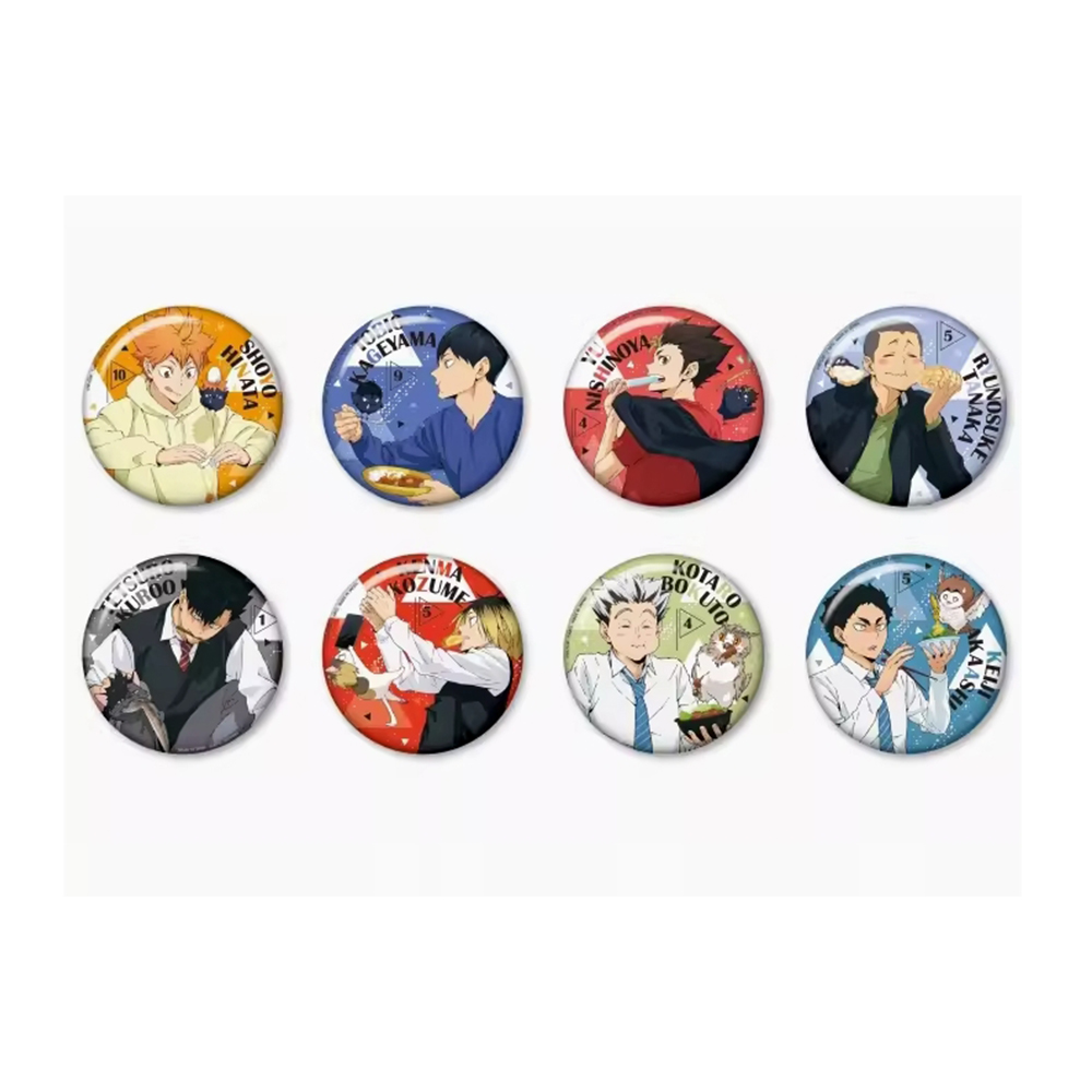 【日谷正版】排球少年 吉祥物吧唧 (默认代拆）