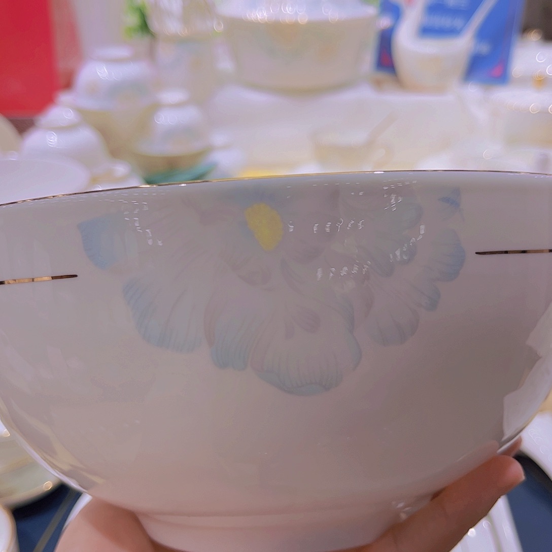 骨瓷邂逅米饭碗单拍