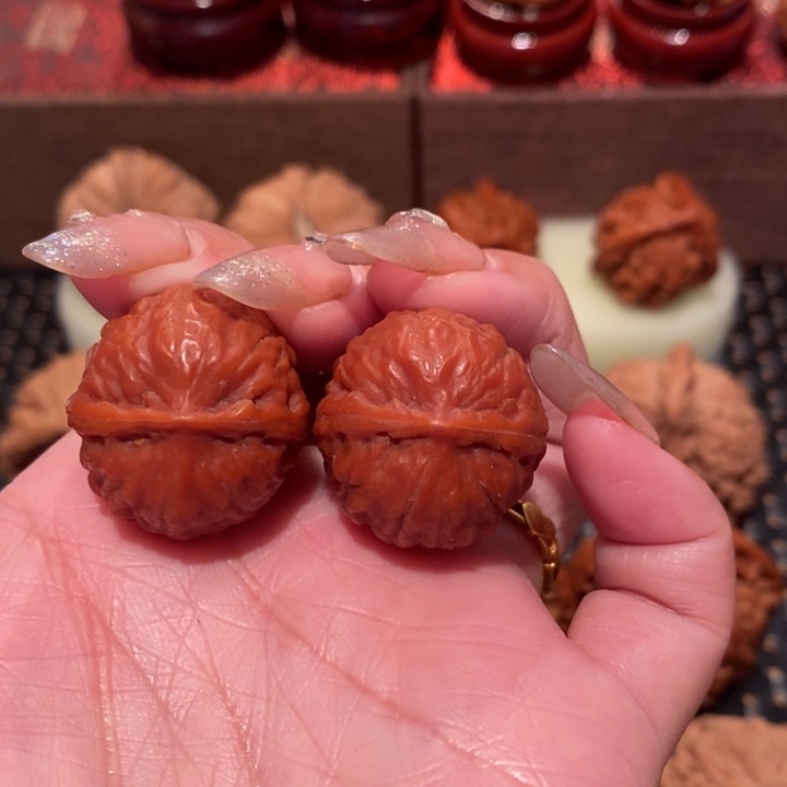 文玩核桃吊坠小光头