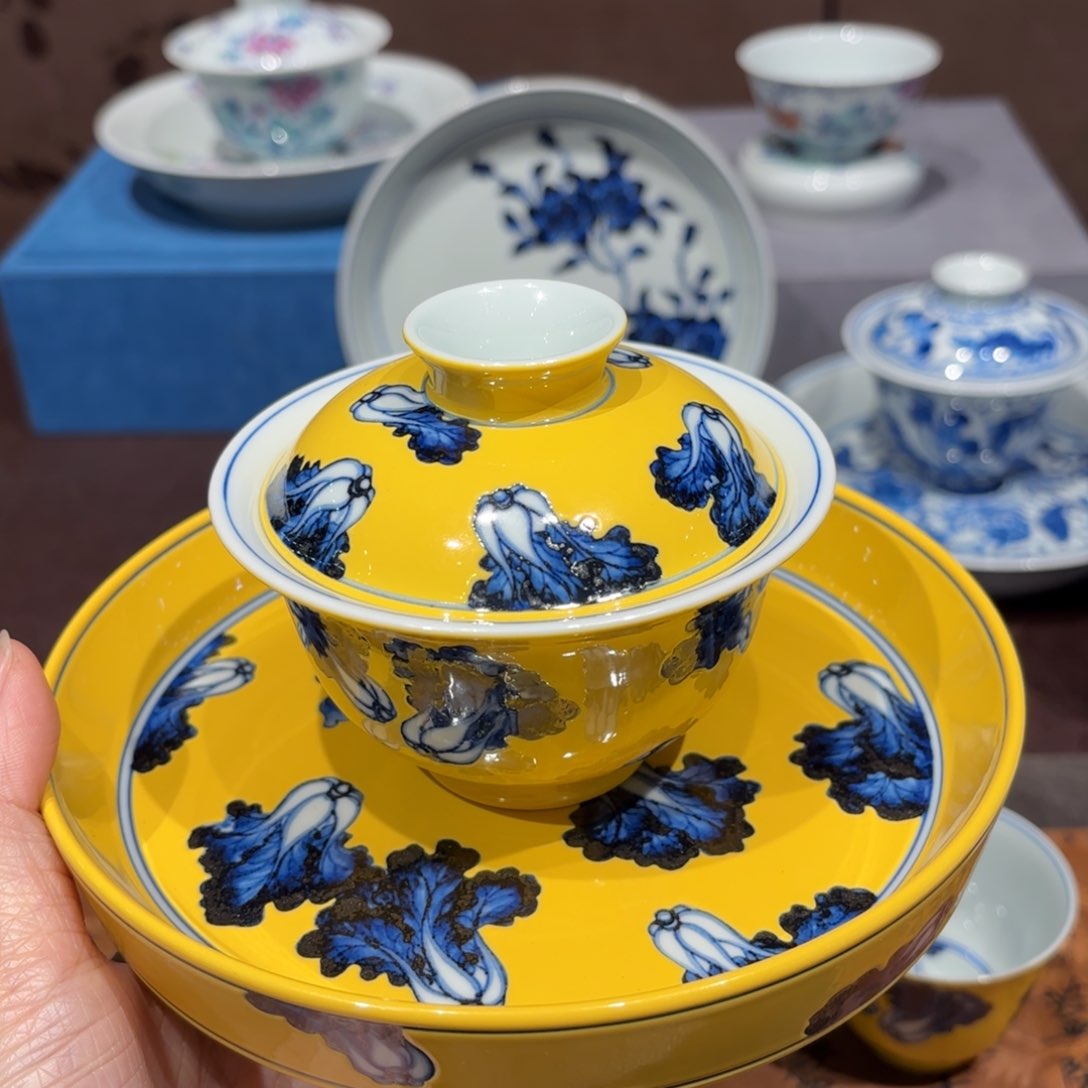 瓷片景德镇纯手工手绘