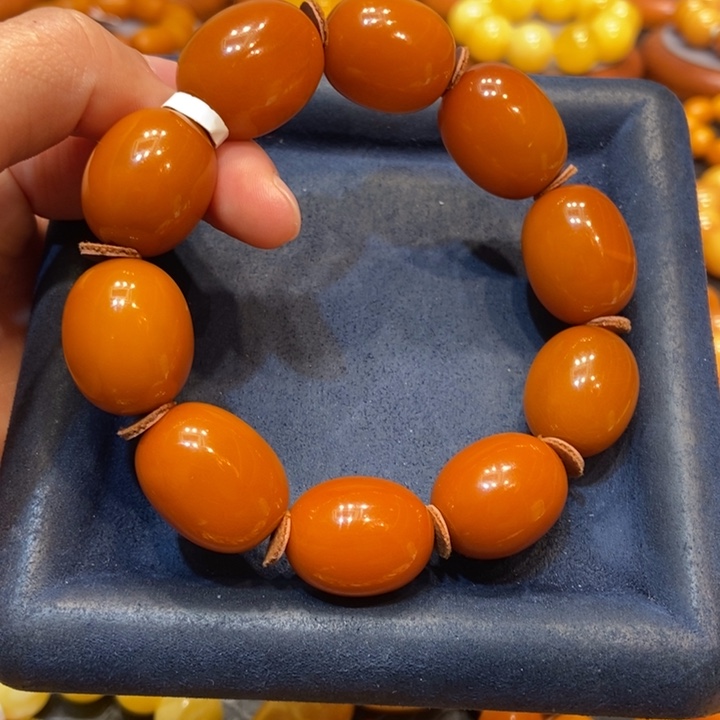 琥珀手链未镶嵌L****蜜蜡