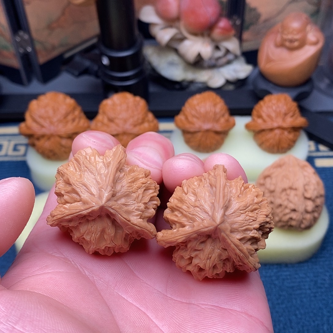 文玩核桃吊坠盘山37尺