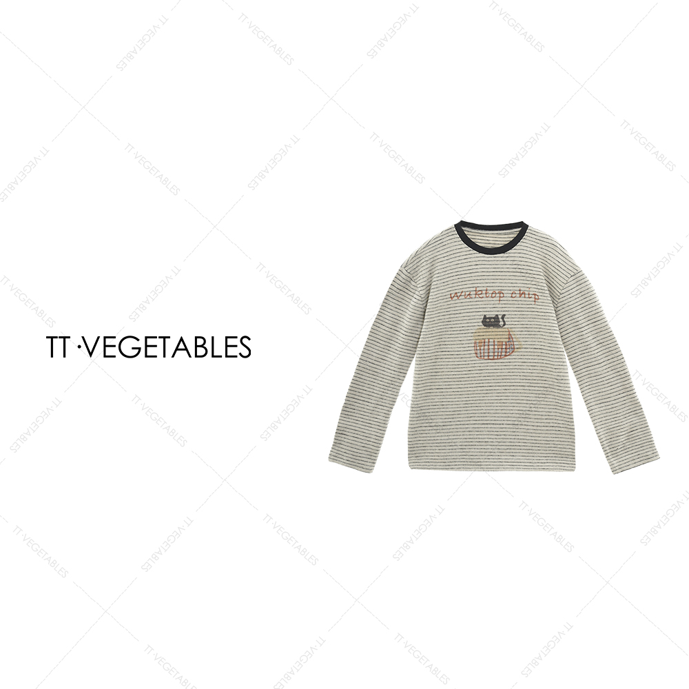 噢芬/小个子 【宁疏】重磅秋冬新款圆领印花套头长袖打底522382