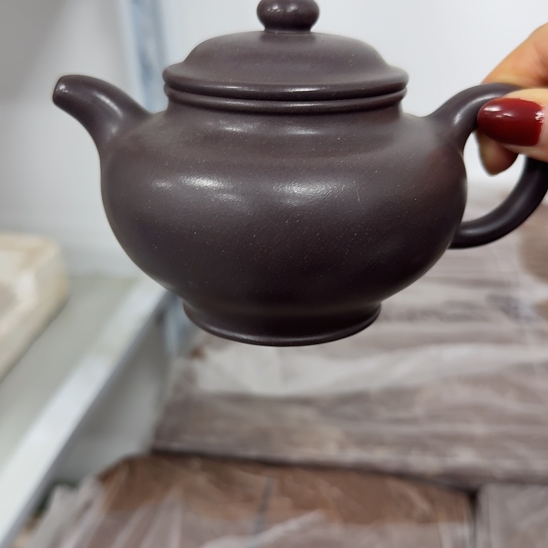 紫砂茶壶黄龙山原矿天青300
