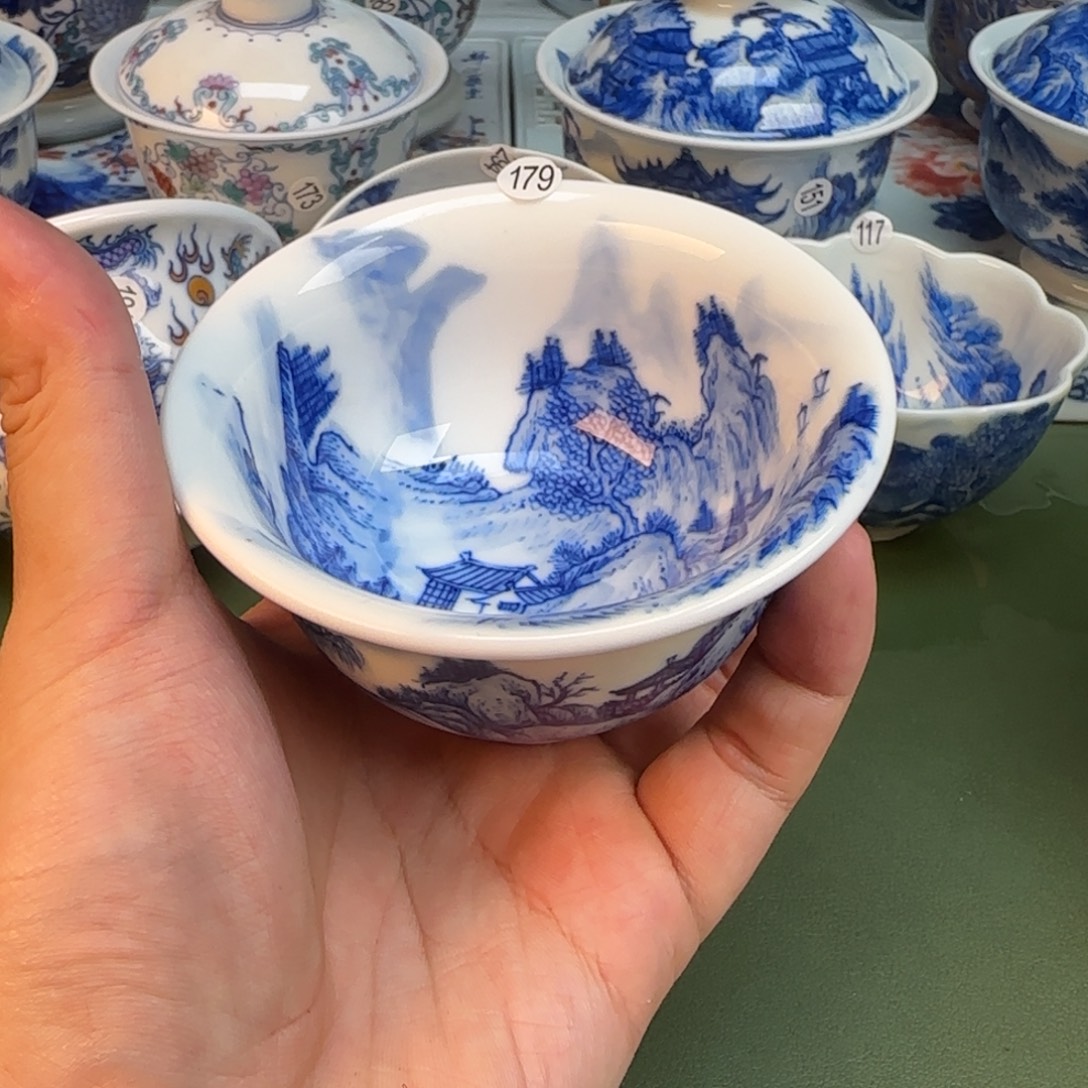 彦祖纯手工手绘茶具179