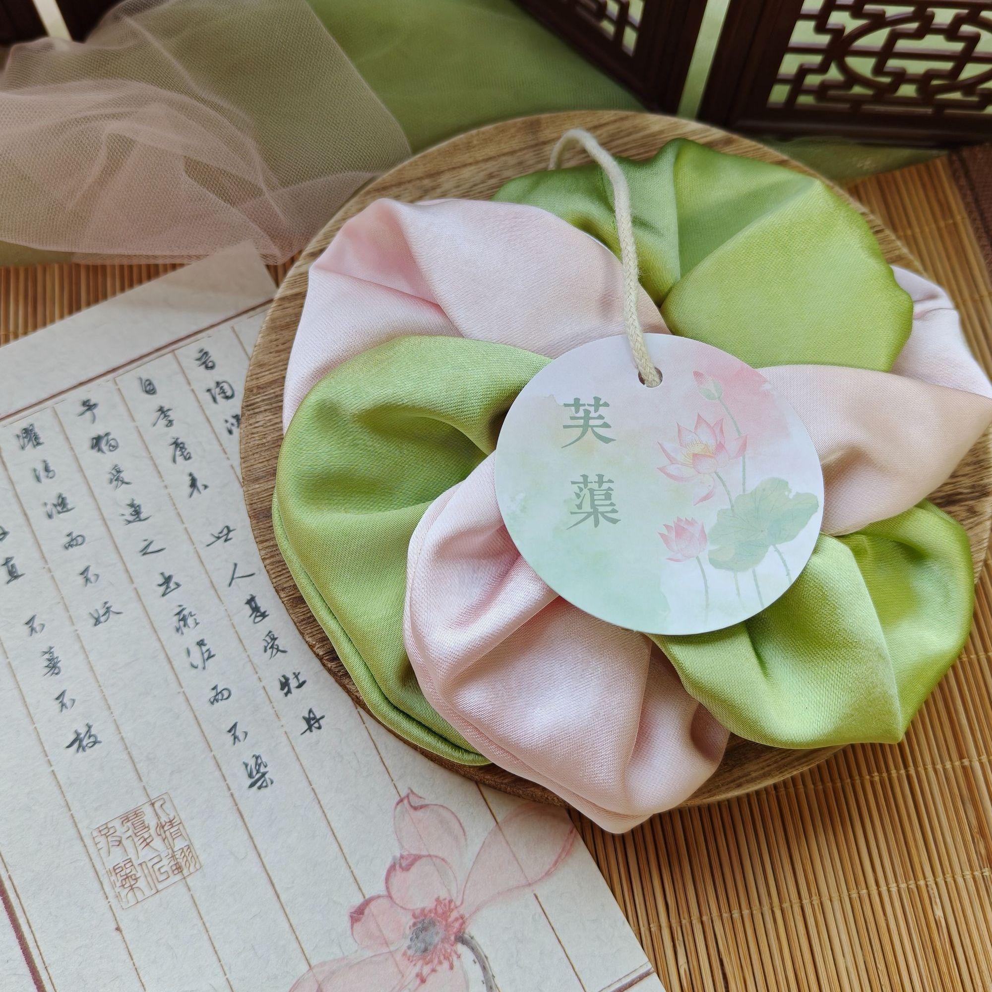 原创手作新中式国风发饰头饰头绳发圈发绳