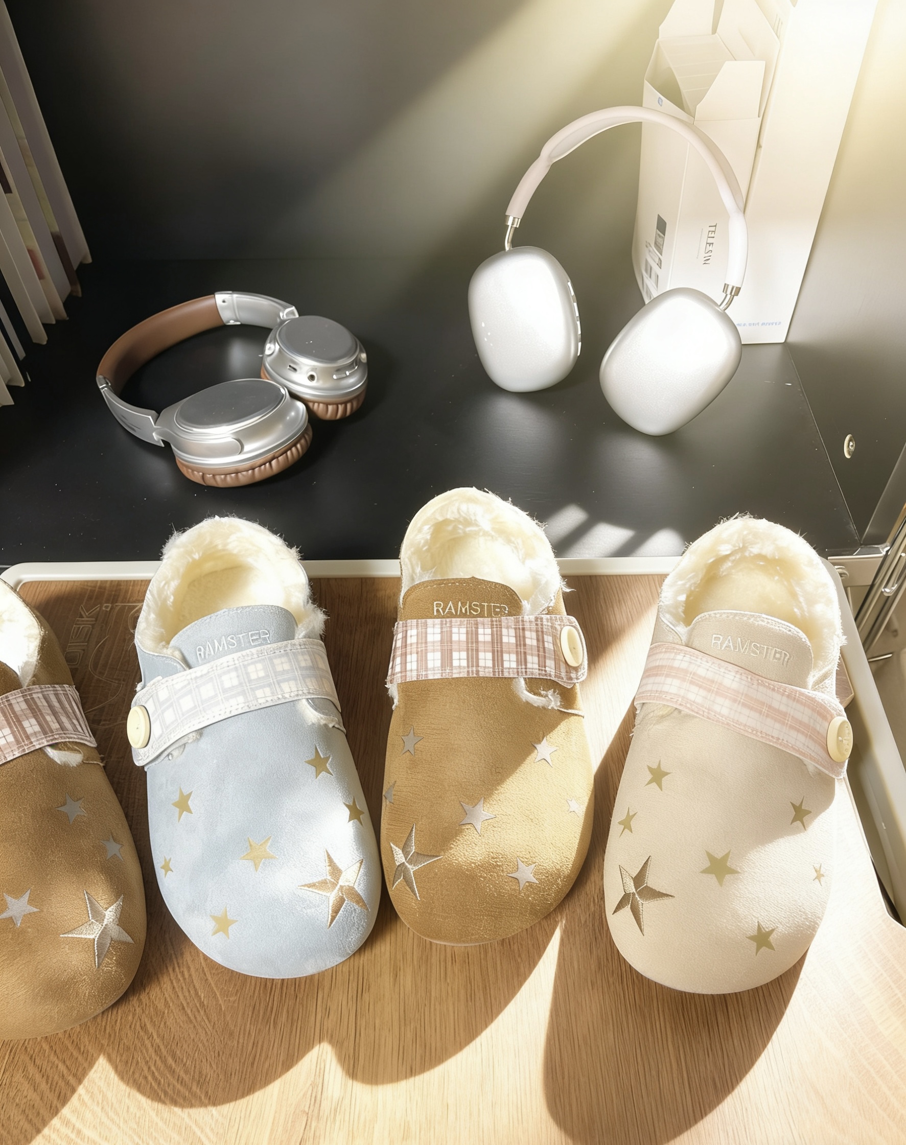 【粉丝专属】内增高4CM！加绒加厚炒可爱勃肯鞋 订制款RAMSTER-AQ121